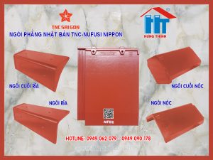 Ngói Nhật Phẳng Nippon NF01