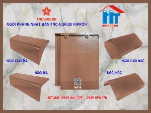 Ngói Nhật Phẳng Nippon NF04